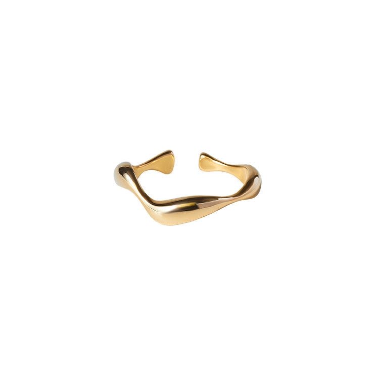 Rhythm Open Ring Adjustable In Size Fashion Jewlery