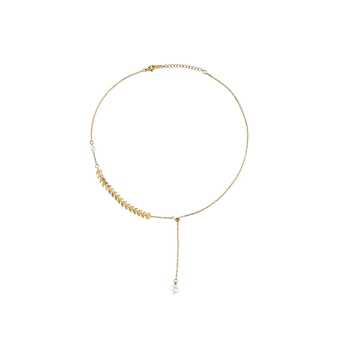 Dynamite Shine Adjustable Necklace Gold Plated Fashion Jewelry