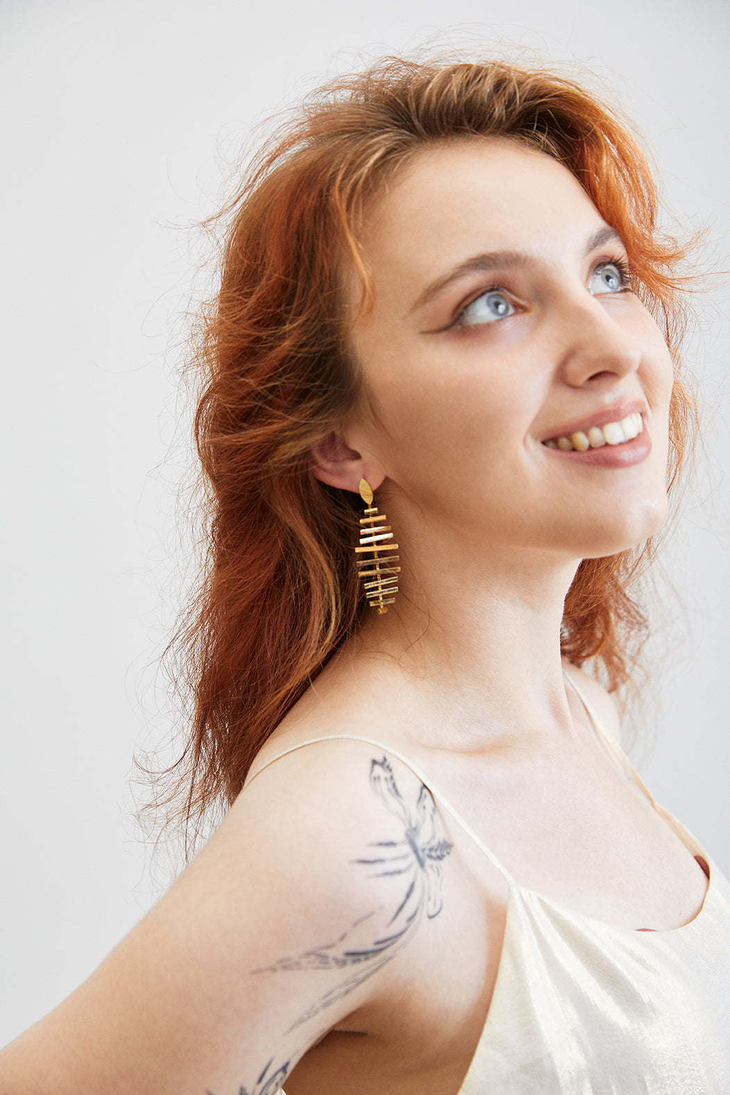 Dancing Chandelier Earrings 18K Gold Plated Fashion Jewelry