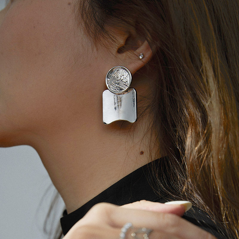 Natural Majesty Earrings Fashion Jewelry Silver