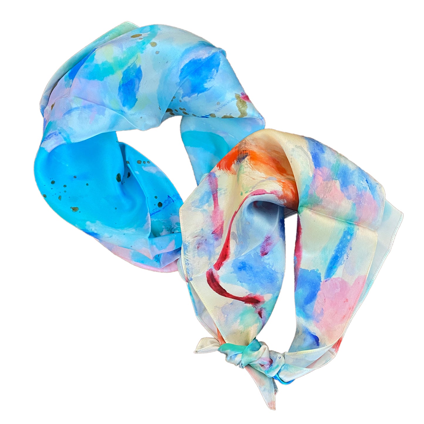 Artist Collection 70cm Square 100% Silk Scarf
