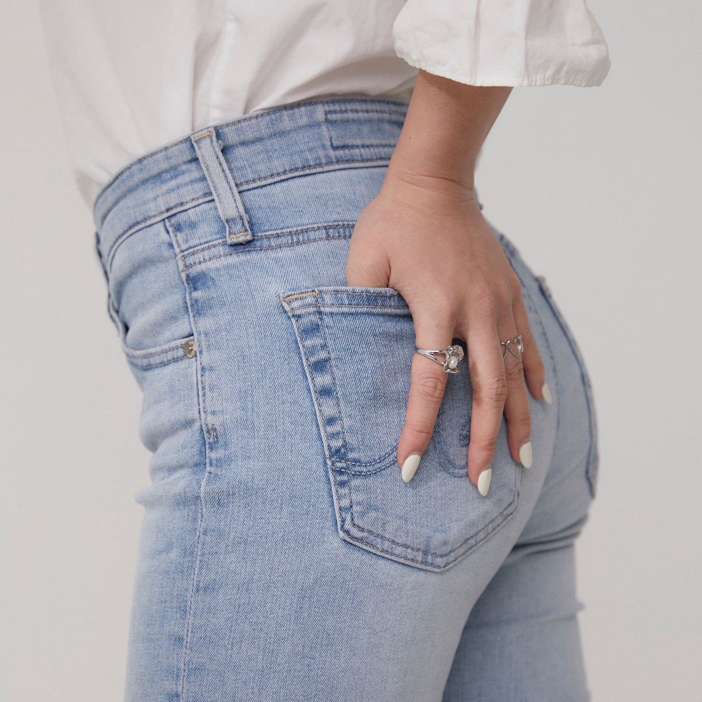 Ripple Ring Open Design Costume Jewelry