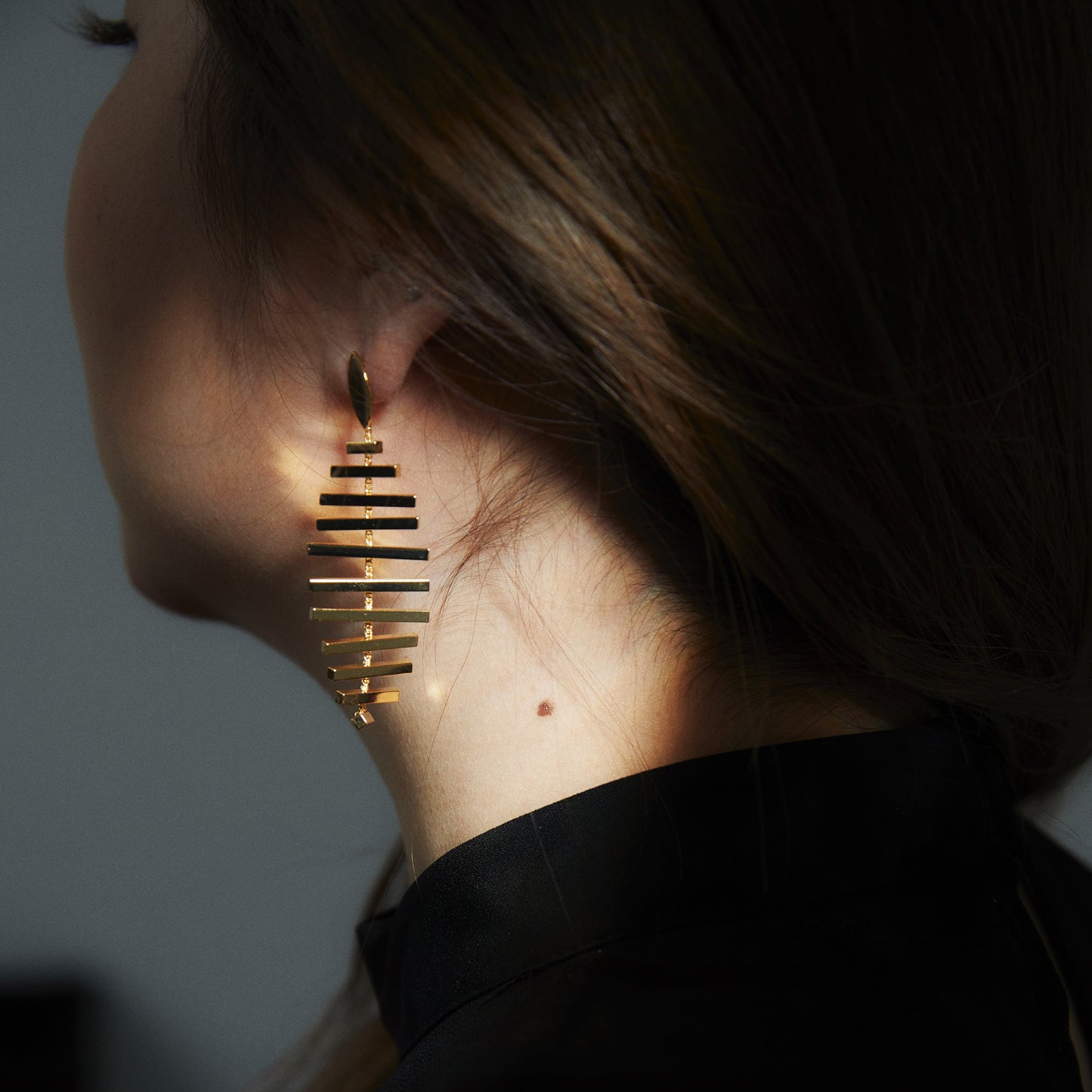 Dancing Chandelier Earrings 18K Gold Plated Fashion Jewelry